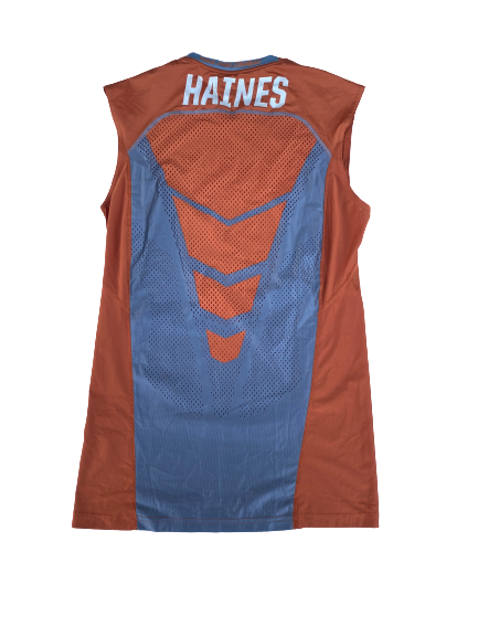 Dylan Haines Texas Football Official Pro Day Workout Tank (Size L)