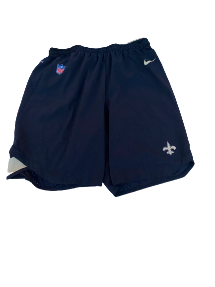 Shane Smith New Orleans Saints Team-Issued Shorts (Size XL)