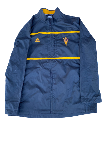Zylan Cheatham Arizona State Team Issued Full-Zip Jacket (Size XL)