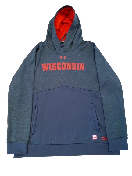 Khalil Iverson Wisconsin Under Armour Sweatshirt (Size XXL)