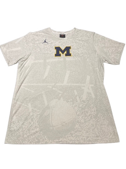 Vincent Gray Michigan Football Team Issued Workout Shirt (Size L)