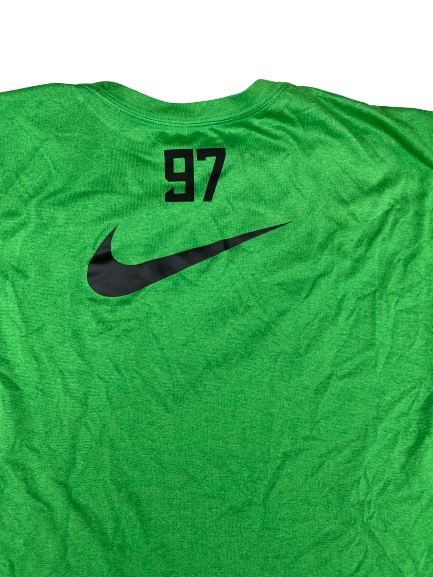 Jalen Jelks Oregon Football Nike T-Shirt With Number on Back (Size XXL)