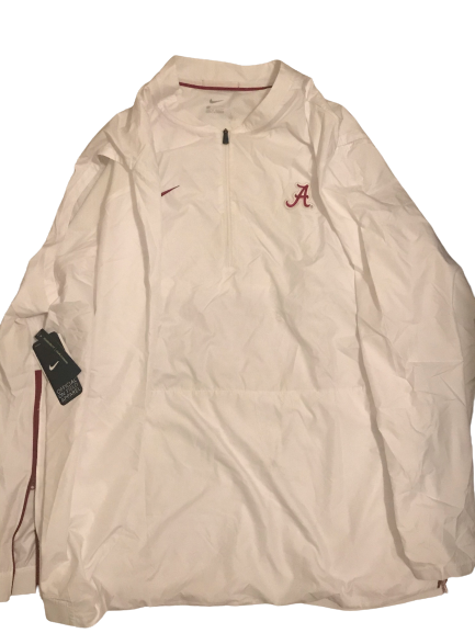 Dallas Warmack Alabama Football Quarter-Zip Pullover (Size XXXL)