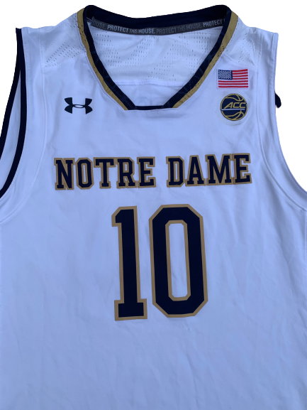 T.J. Gibbs Notre Dame Game Worn Jersey (Size L)