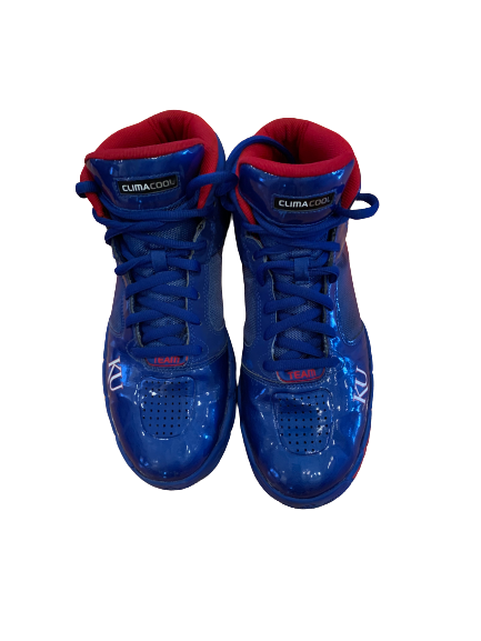 Kansas Basketball Player Exclusive Adidas Shoes (Size 10.5) – The Players  Trunk