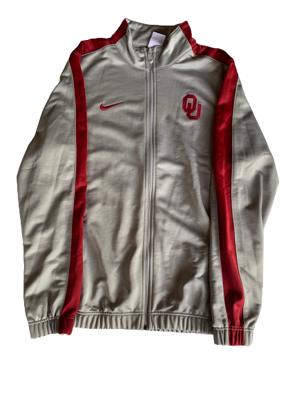 James Fraschilla Oklahoma Basketball Full Travel Suit - Jacket AND Pants (Size M)