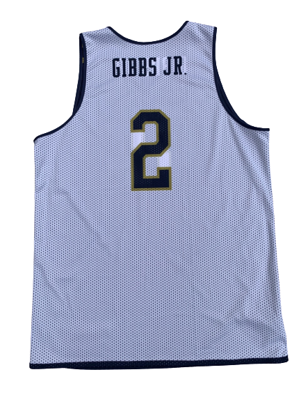 T.J. Gibbs Notre Dame Basketball Practice Jersey (Size L)