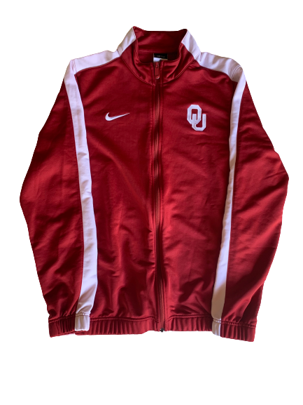 James Fraschilla Oklahoma Basketball Full Travel Suit - Jacket AND Sweatpants (Size M)