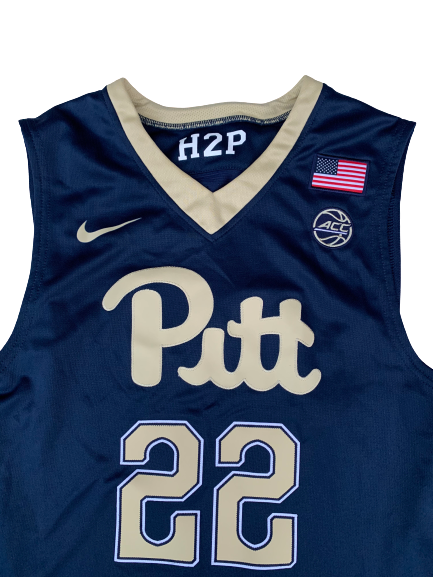 Anthony Starzynski Pittsburgh 2016-2017 Game Jersey (Size 46)
