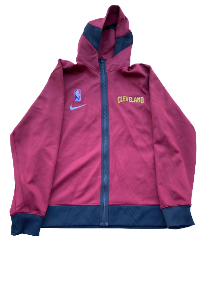 Charles Matthews Cleveland Cavaliers Team Exclusive Pre-Game Warm-Up Jacket (Size L)
