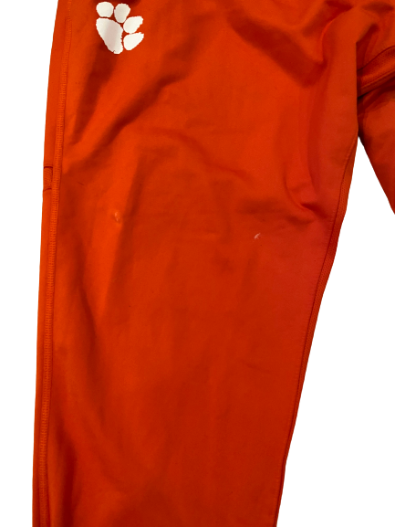 Scott Pagano Clemson Football Team Issued Travel Sweatpants (Size XXXL)