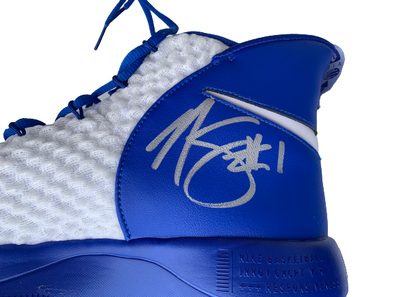 Nate Sestina Kentucky Team Issued SIGNED New Nike Basketball Shoes