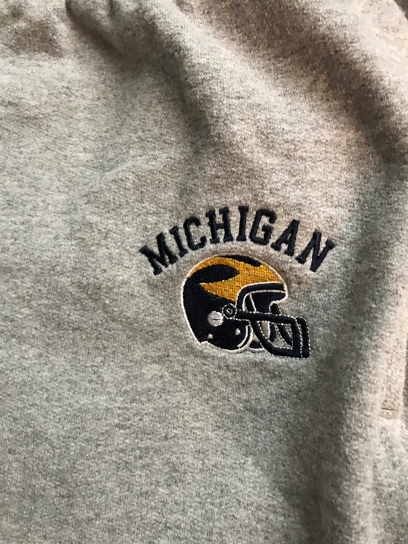 Tyrone Wheatley Jr. Michigan Football Team Issued Sweatpants (Size XXL)
