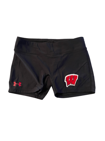 Sydney Hilley Wisconsin Volleyball Team Exclusive Spandex (Size L)