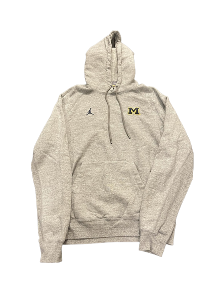 Michigan Football Team Issued Jordan Sweatshirt (Size L)