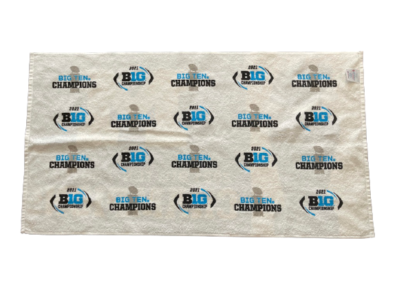 Michigan Football Exclusive 2021 Big Ten Champions Field Towel