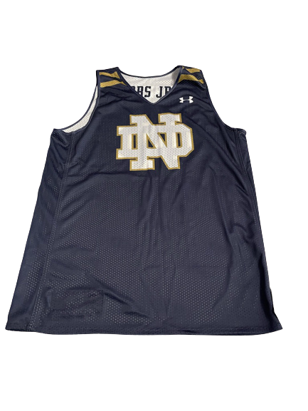 T.J. Gibbs Notre Dame Basketball Team Exclusive Reversible Practice Jersey (Size L)