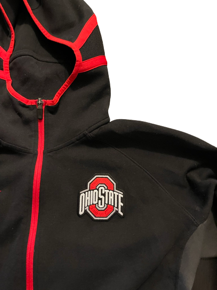 Kyle Young Ohio State Basketball Team Exclusive "LeBron James Brand" Travel Jacket (Size XLT)