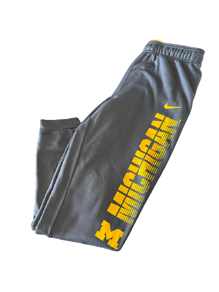 Paige Jones Michigan Volleyball Team Issued Sweatpants (Size S)