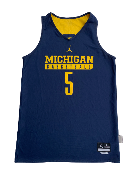 Kayla Robbins Michigan Basketball Practice Jersey (Size L)