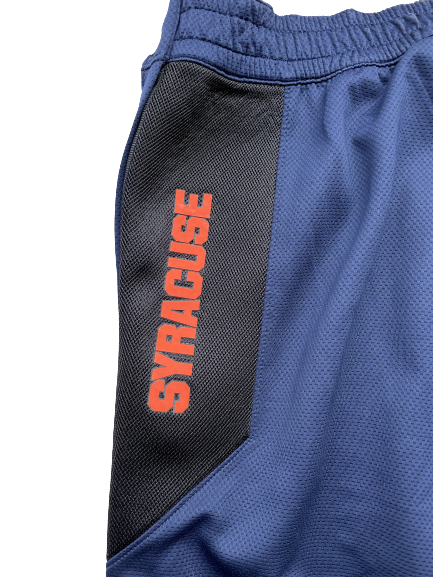 Marek Dolezaj Syracuse Basketball Pre Game Snap Button Pants (Size LT)