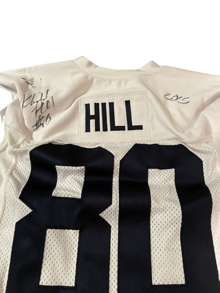 Khalid Hill SIGNED 2015 Michigan Football Game Worn Jersey