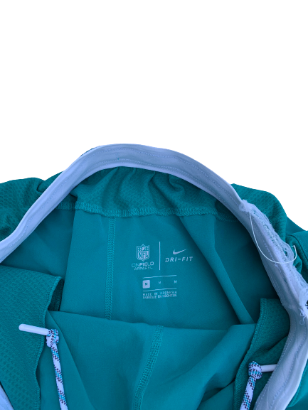 Miami Dolphins Retro Logo Workout Shorts (Size M)