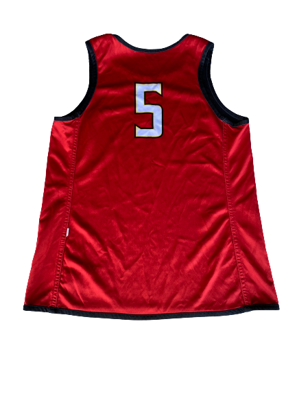 Kaila Charles Maryland Basketball Reversible Practice Jersey (Size L)