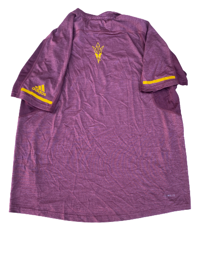 Zylan Cheatham Arizona State Team Issued Workout Shirt (Size L)