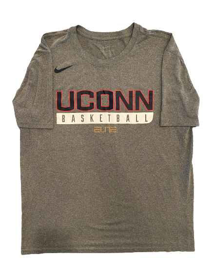Azura Stevens UCONN Basketball Team Issued Workout Shirt (Size L)