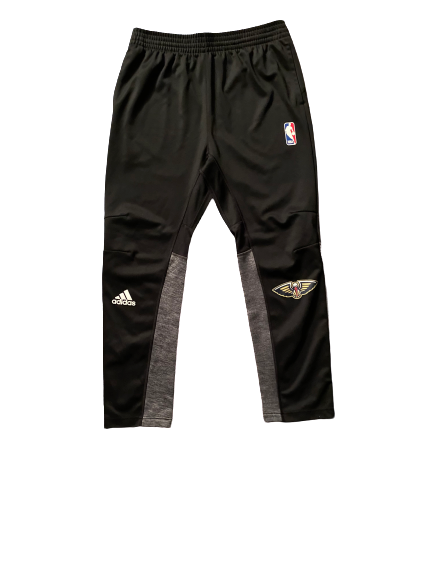 Joe Schwartz New Orleans Pelicans Adidas Sweatpants (Size L)