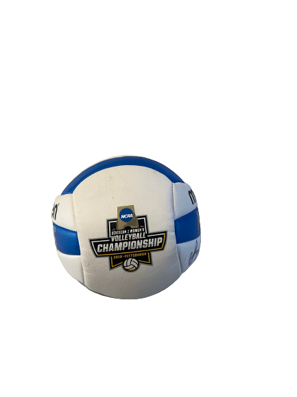 Sydney Hilley Wisconsin Volleyball SIGNED Mini 2019 NCAA Volleyball Championship Volleyball