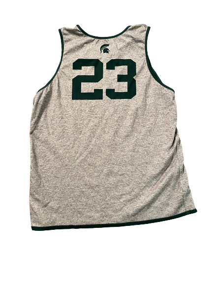 Xavier Tillman Michigan State SIGNED Reversible Practice Jersey – The  Players Trunk