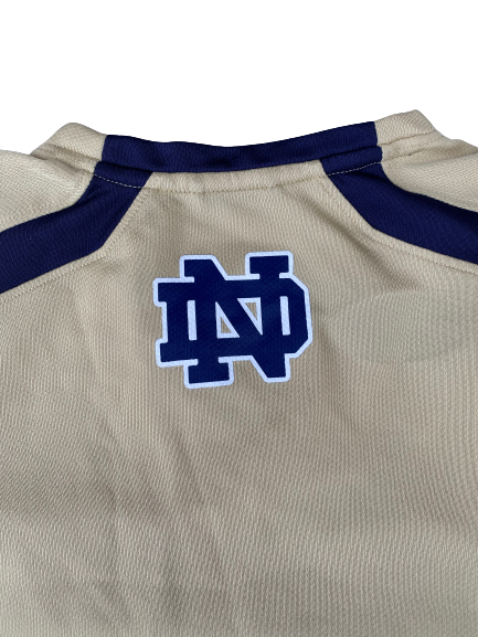 Monica Robinson Daly Notre Dame Short Sleeve Shirt (Size S)