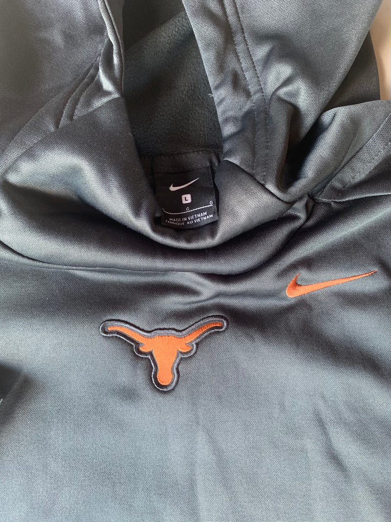 Jerrod Heard Texas Nike Short Sleeve Hoodie (Size L)