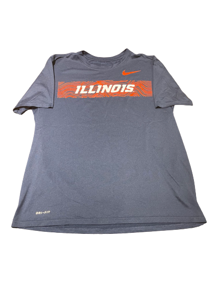 Megan Cooney Illinois Volleyball Team Issued Practice Shirt (Size L)