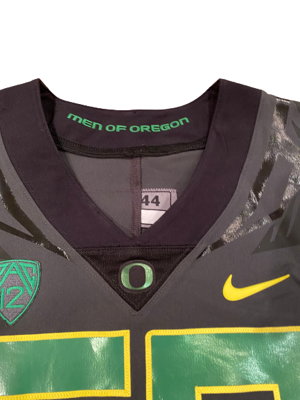 Bryson Young Oregon Football Game Worn Limited Edition Jersey (Size 44) - Photo Matched