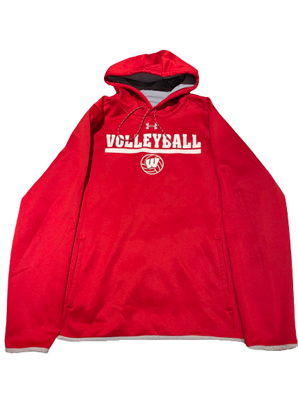 Sydney Hilley Wisconsin Volleyball Sweatshirt (Size L)