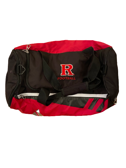 Matt Sportelli Rutgers Football Team Exclusive Travel Duffel Bag