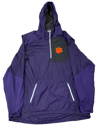 Scott Pagano Clemson Football Team Quarter-Zip Pullover (Size XXL)