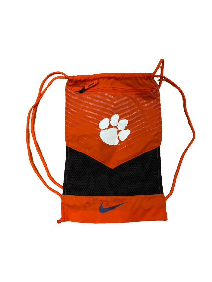 Ryan Carter Clemson Football Team Issued Draw-String Bag