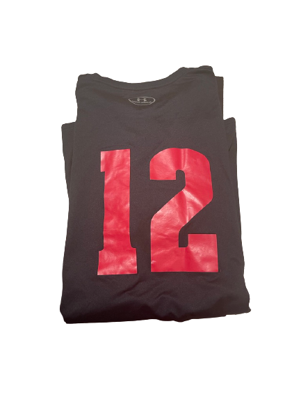 Nicole Shanahan Wisconsin Volleyball Team Issued Practice Shirt with Number on Back (Size M)