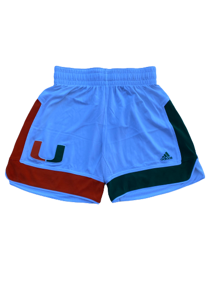 Anthony Lawrence Miami Basketball Official Game Shorts (Size L)