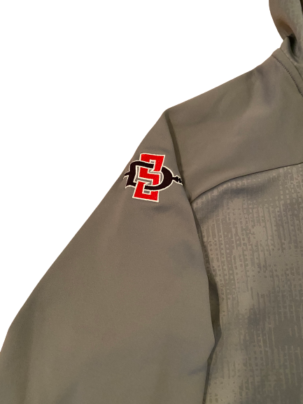 Alex Barrett San Diego State Team Issued Travel Jacket (Size XXXL)