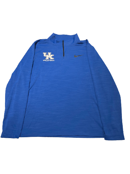 Avery Skinner Kentucky Volleyball Quarter-Zip Pullover (Size L)