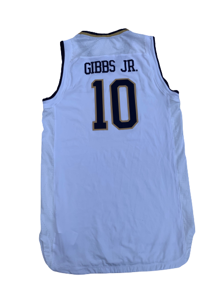 T.J. Gibbs Notre Dame Game Worn Jersey (Size L)