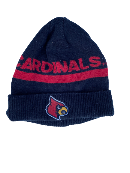 Cornelius Sturghill Louisville Team Issued Beanie Hat