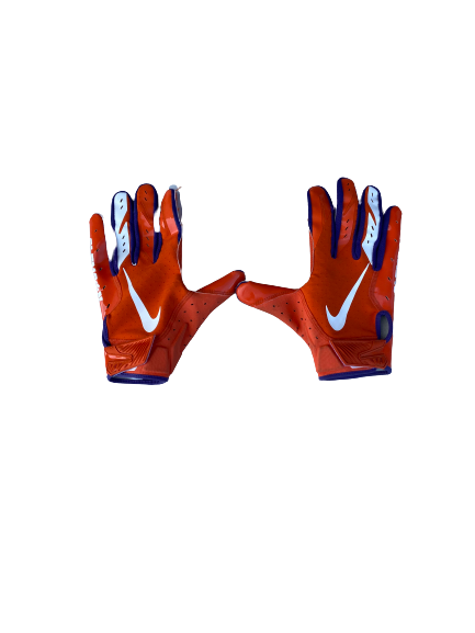 Diondre Overton Clemson Player Exclusive Football Gloves (Size XL)