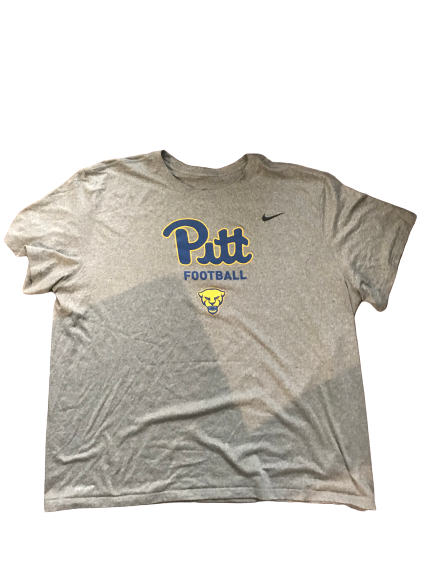 Nolan Ulizio Pittsburgh Football Team Issued Workout Shirt (Size XXXL)