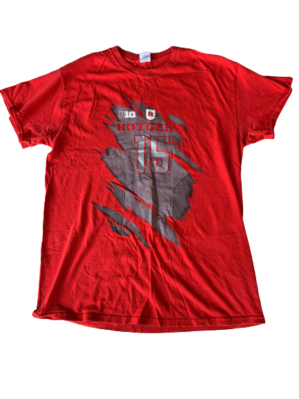Deshawn Freeman Rutgers Basketball T-Shirt (Size M)
